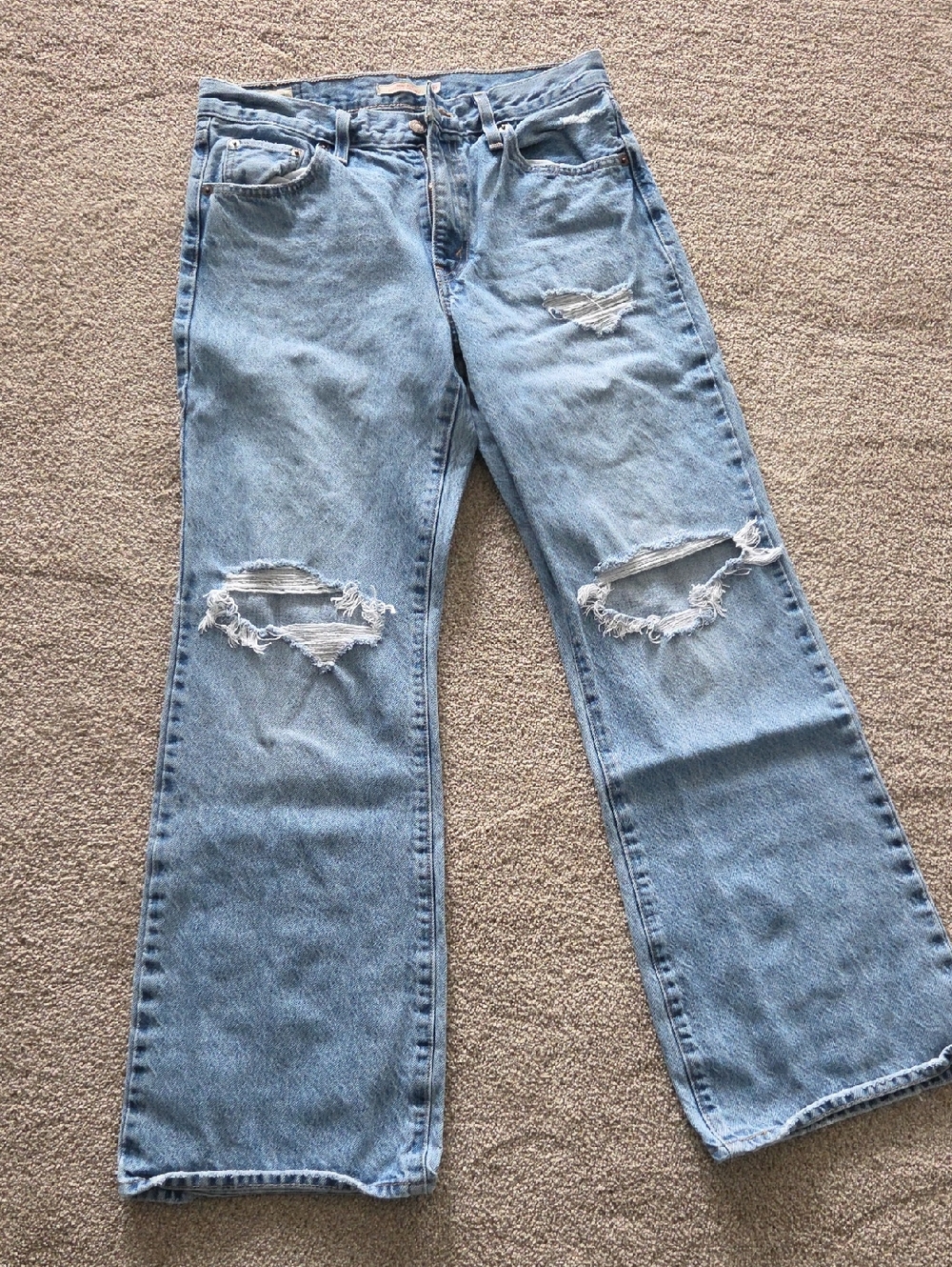 LEVIS baggy boot jean